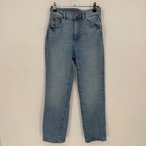 DL1961 Women's Jeans Size 24 Light Wash Cropped Straight Leg DL‎ Vintage